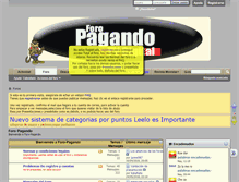 Tablet Screenshot of foro-pagando.com